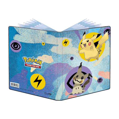 Album Ultra Pro 4 Tasche Pokémon Pikachu e Mimikyu