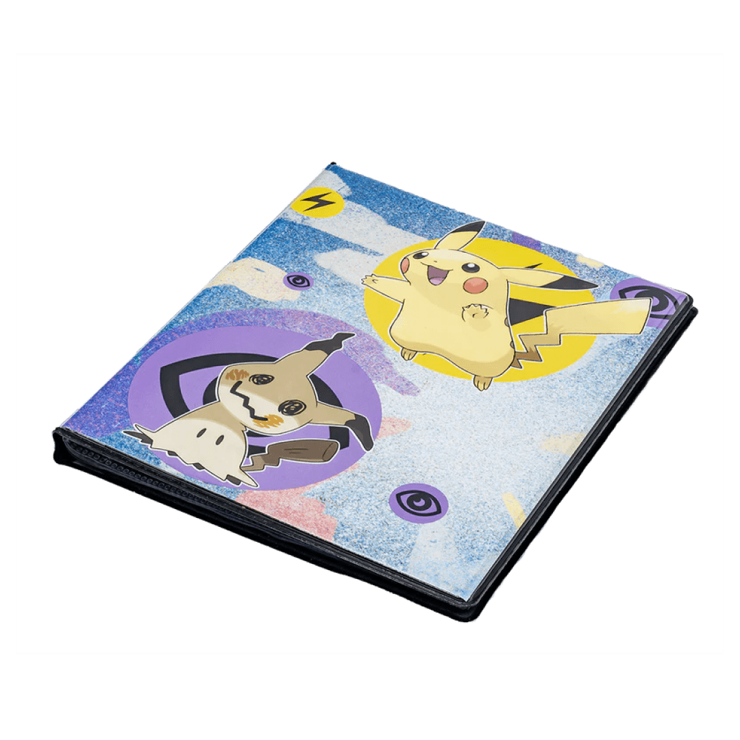 Album Ultra Pro 4 Tasche Pokémon Pikachu e Mimikyu