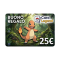 Buono Regalo Card Legend da 25€ - Sfondo Charmander
