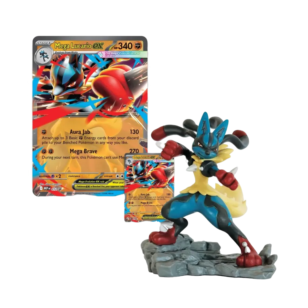 Collezione con Statuina Mega Lucario-ex (ITA)