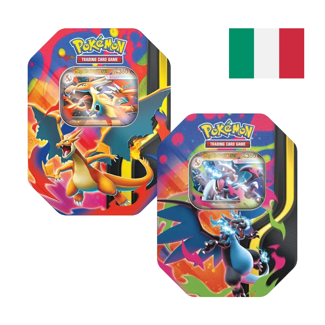 Mega Charizard ex X & Y Tin Set (IT)