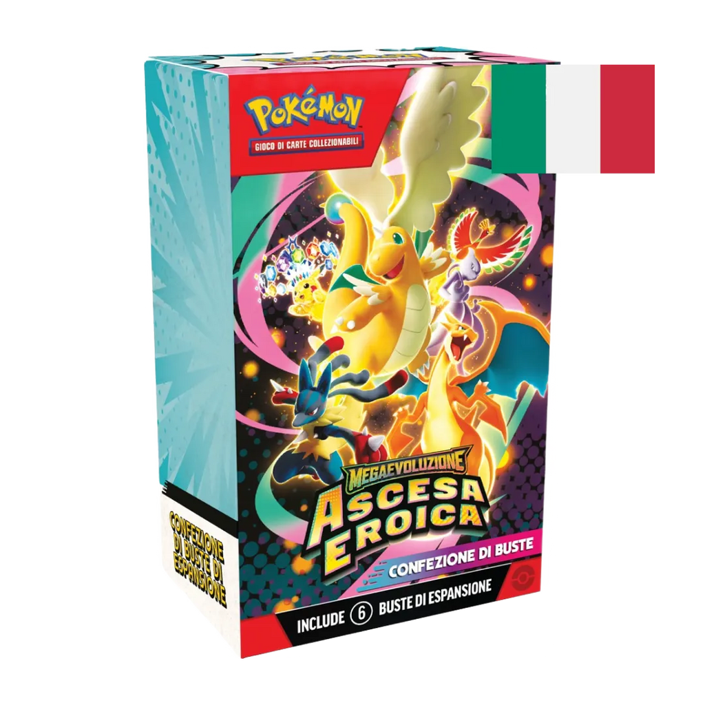 Megaevoluzione: Ascesa Eroica - Bundle da 6 Buste (IT)