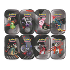 Luce Nera & Bianco Fuoco - Mini Tin Unima - Set da 8 Artwork (IT)