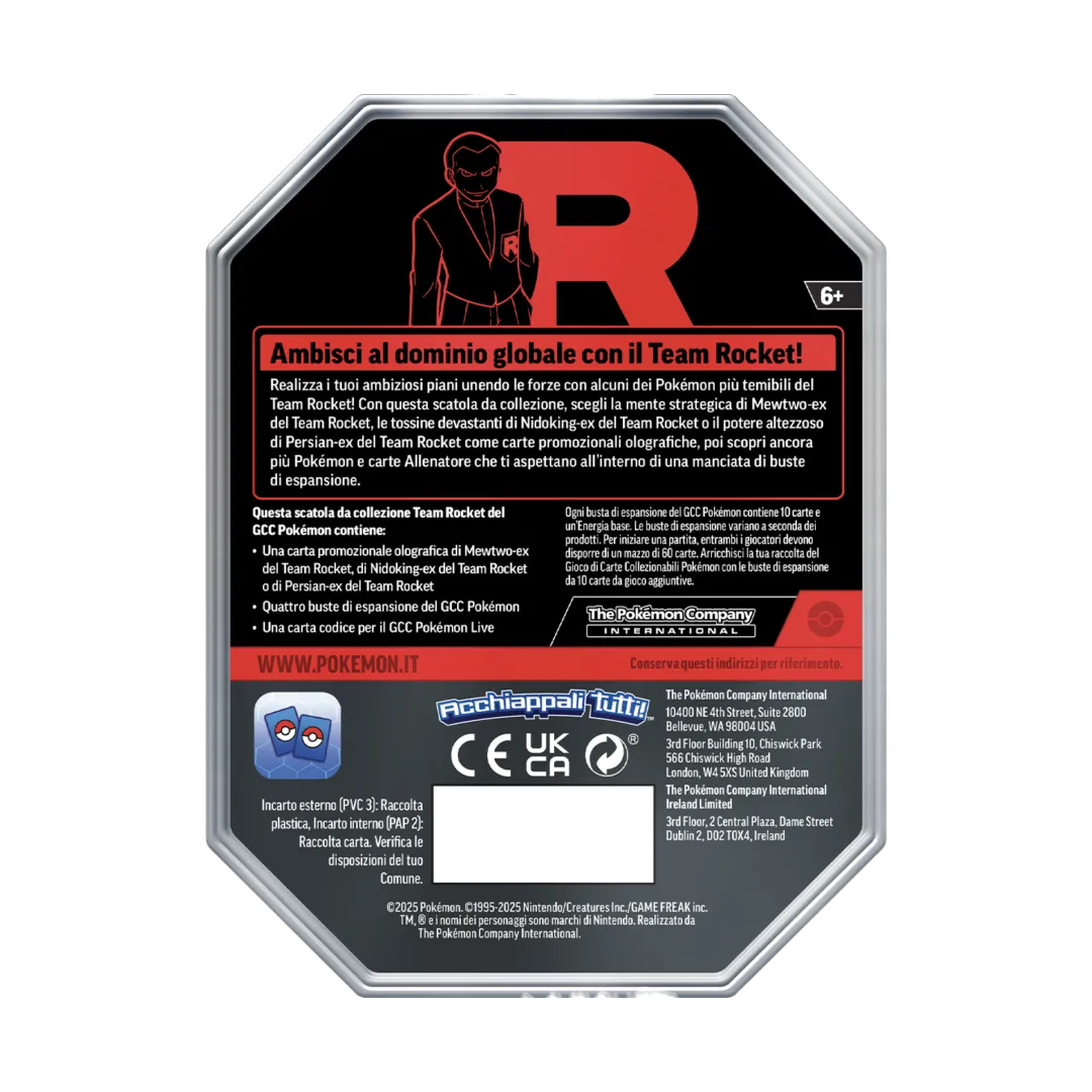 Nidoking-ex - Tin da Collezione Team Rocket (ITA)