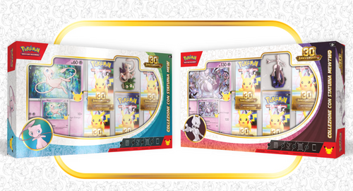 30° Anniversario - Collezione con Statuina Mew o Mewtwo (ITA)
