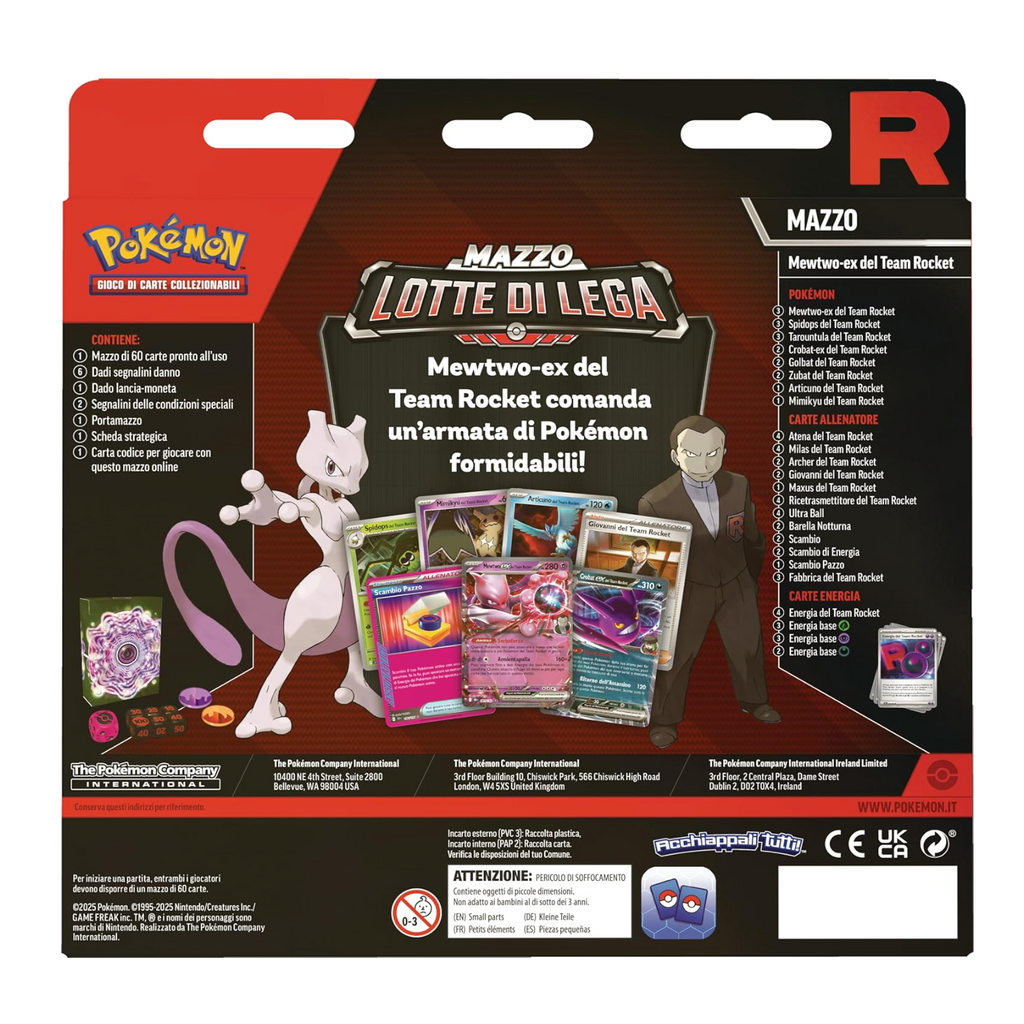 Scarlatto & Violetto: Rivali Predestinati - Mazzo Lotte di Lega Mewtwo-ex del Team Rocket (ITA) - immagine 2