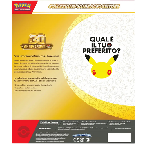 30° Anniversario - Raccoglitore 9 Tasche (ITA)