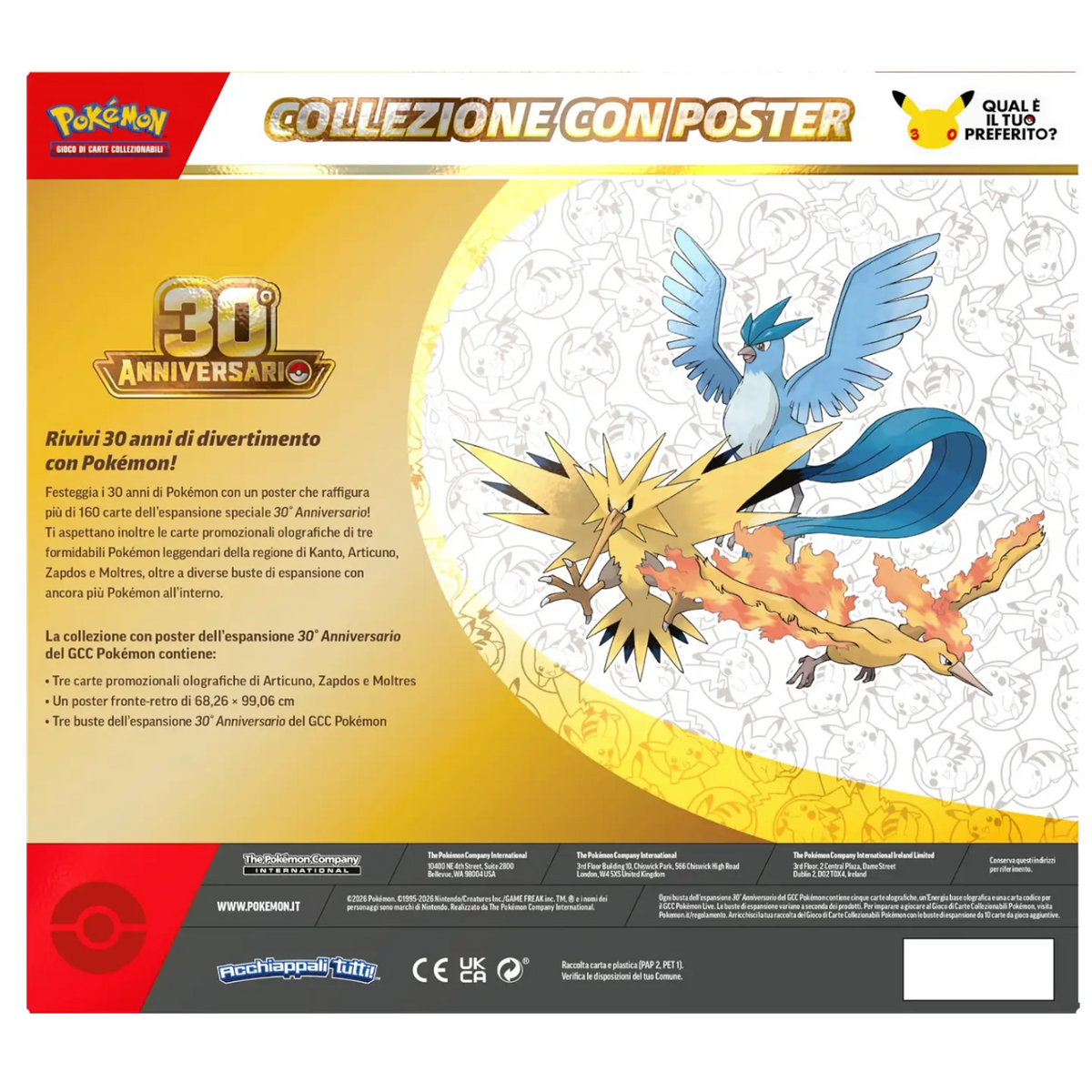 30° Anniversario - Collezione con Poster (ITA)