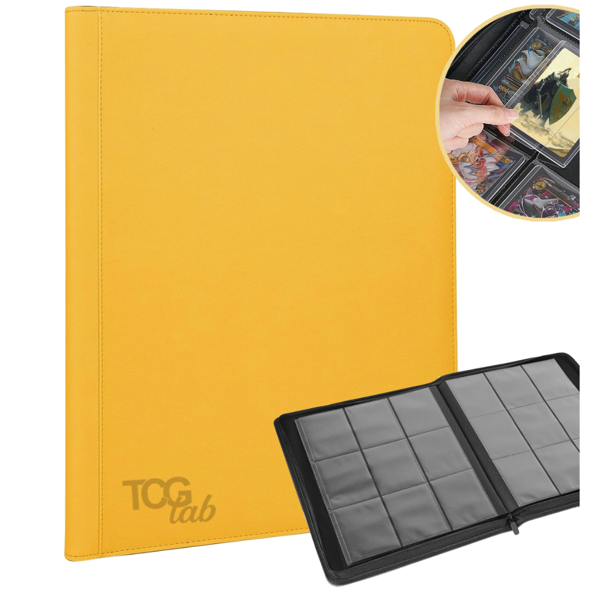 TcgLab | Raccoglitore Premium per Toploader 9 Tasche 252