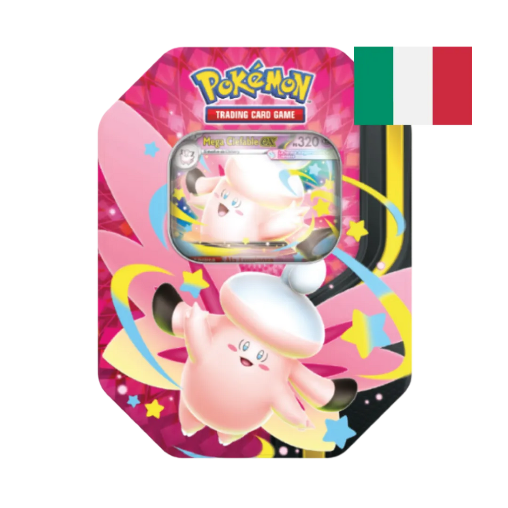 Tin da Collezione Mega Chiarodiluna: Mega Clefable-ex - Pokémon TCG (ITA)