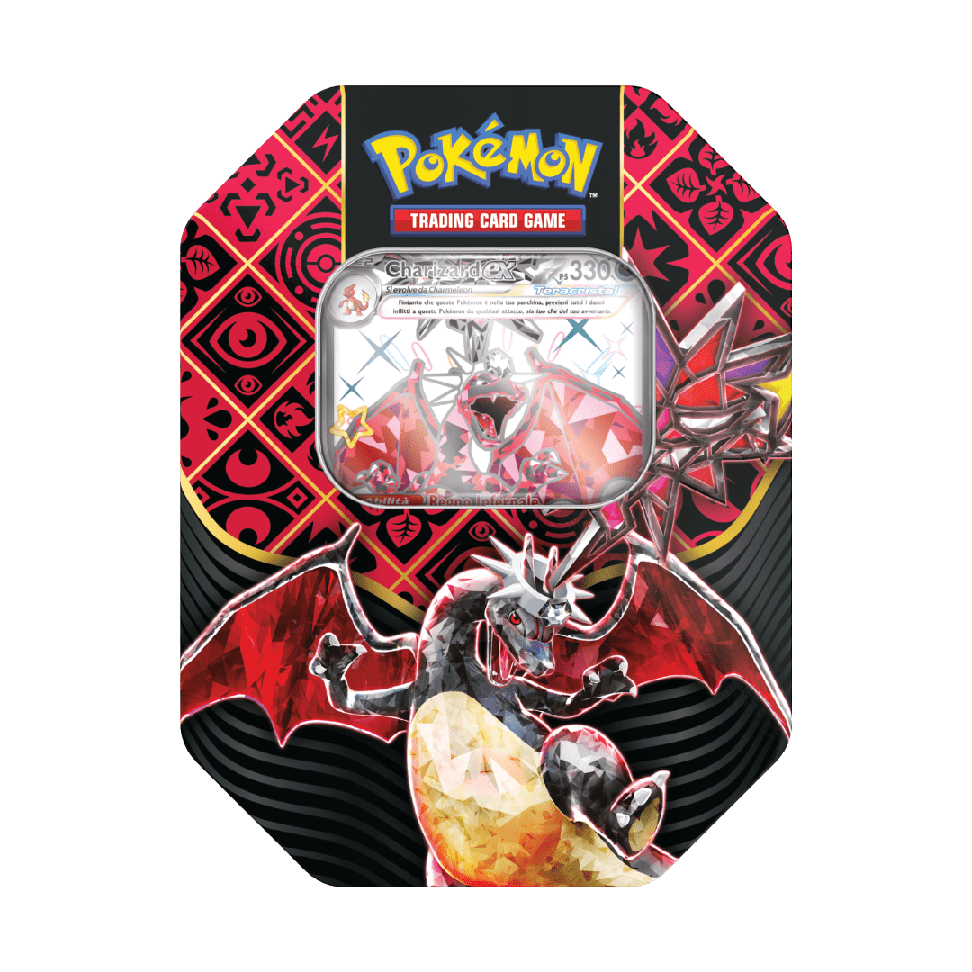 Tin da Collezione Destino di Paldea Charizard-ex (IT)