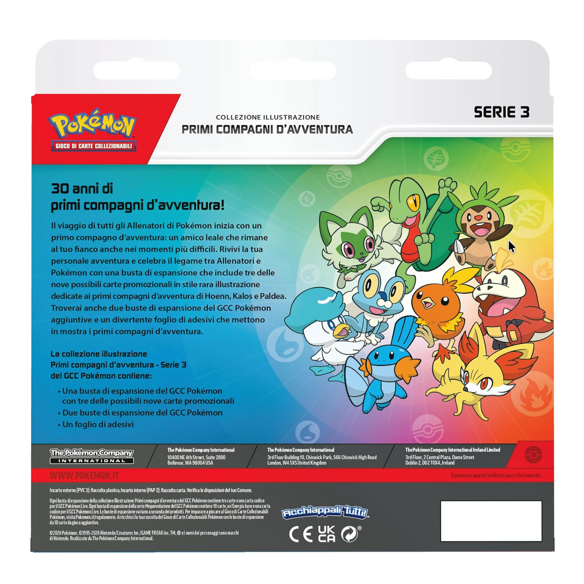 Primi Compagni d'Avventura: Serie 3 - Collezione Illustrazione (ITA) Retro